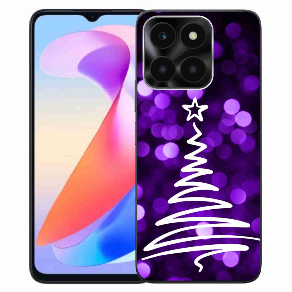 Zselés borítás mmCase a Honor X6a számára - fa