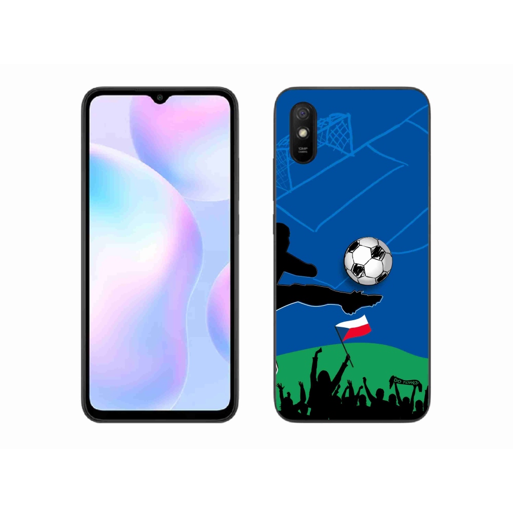 Gél borítás mmCase a Xiaomi Redmi 9A számára - futball rajongóknak