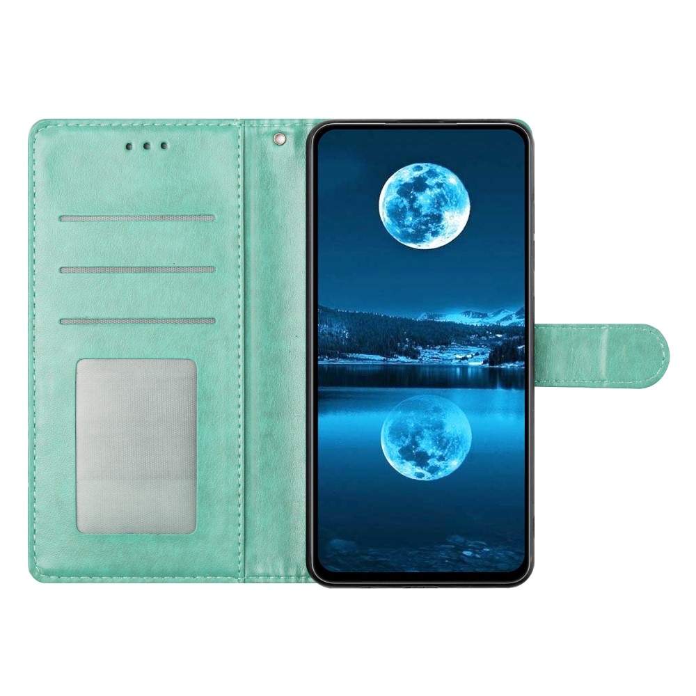 Vérrögök könyv tok Samsung Galaxy S25 Ultra készülékhez - teáskék