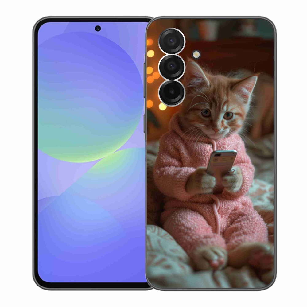 Gél védőhuzat mmCase Samsung Galaxy A36 5G - baba mobillal