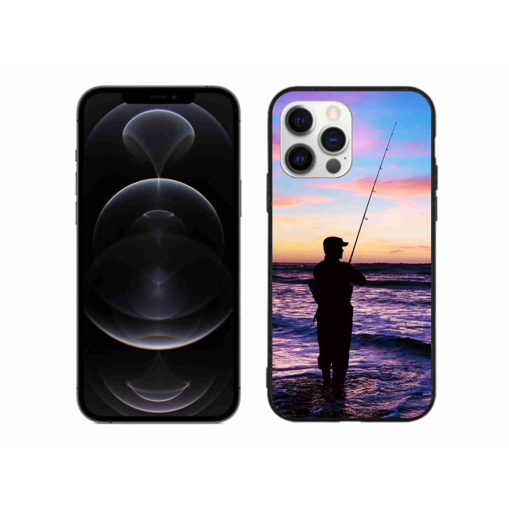 Gél borítás mmCase iPhone 12 Pro Max készülékhez - Fishing 1