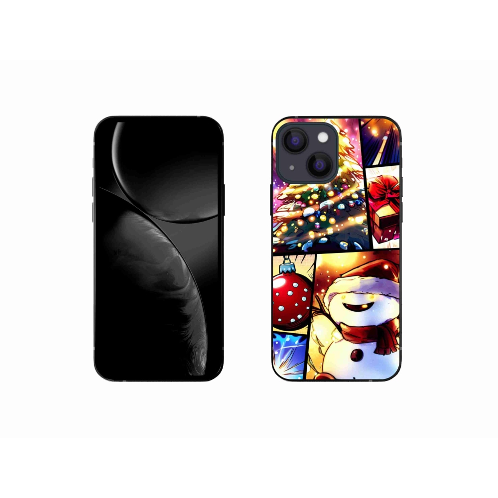 Gél borítás mmCase iPhone 13 mini 5.4 - Karácsonyi motívumok 1