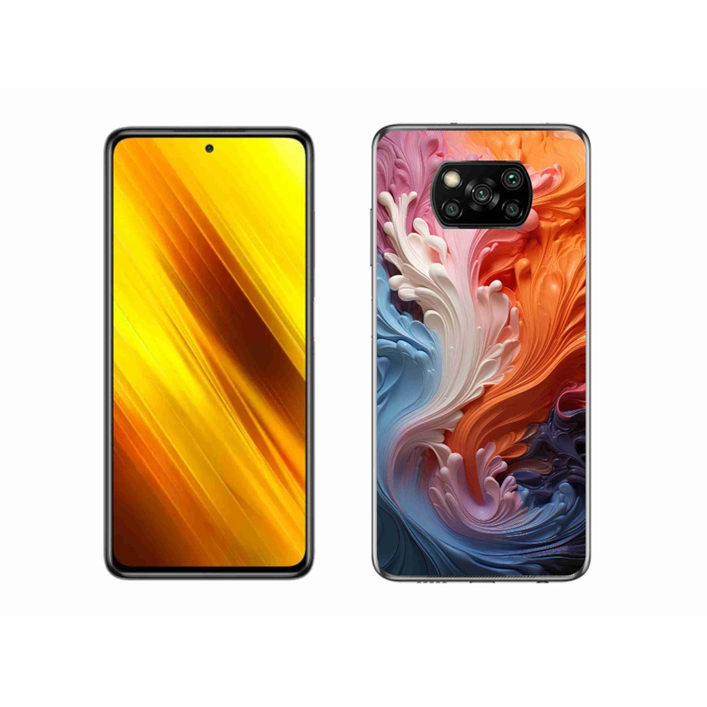 Gél borítás mmCase a Xiaomi Poco X3 Pro számára - absztrakt motívum 8