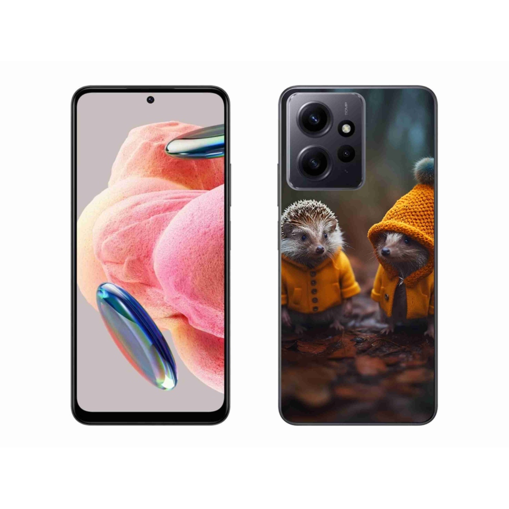 Gél borítás mmCase a Xiaomi Redmi Note 12 4G-hez - süni