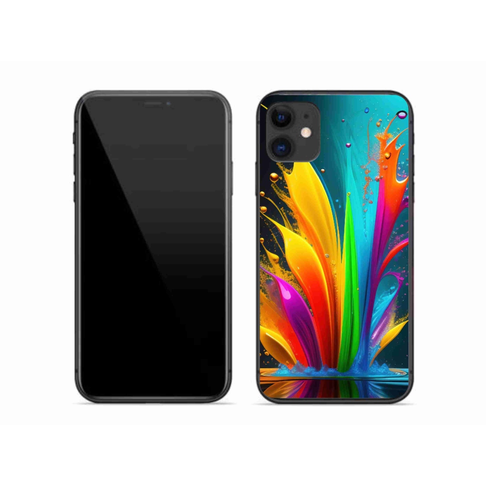 Gél borítás mmCase iPhone 11 készülékhez - absztrakt motívum 1