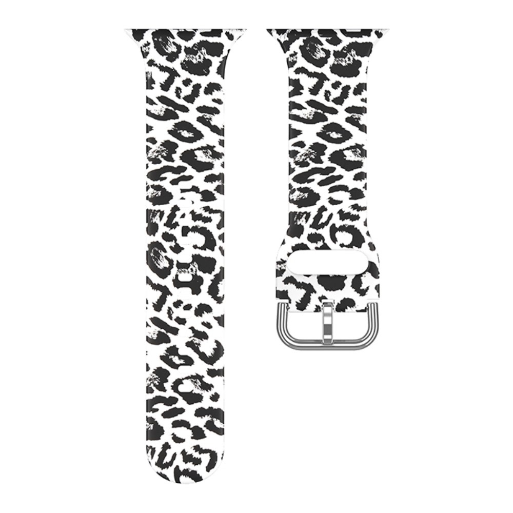 Nyomtatott szilikon szíj Apple Watch Ultra/Ultra 2 49mm/SE/SE 2022/2023 44mm/9/8/7 45mm/6/5/4 44mm/3/2/1 42 mm - M minta