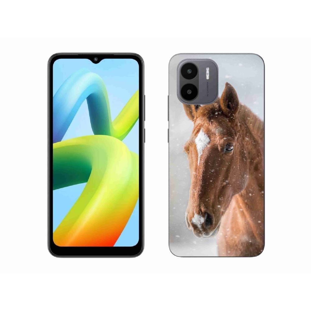 Gél borítás mmCase a Xiaomi Redmi A1/Redmi A2 - barna ló 2