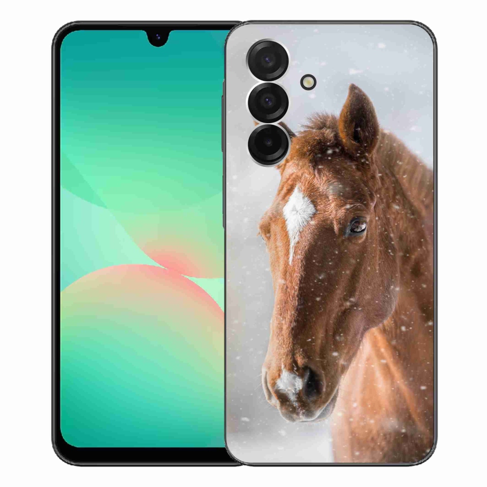 Zselés borítás mmCase Samsung Galaxy A26 5G - barna ló 2
