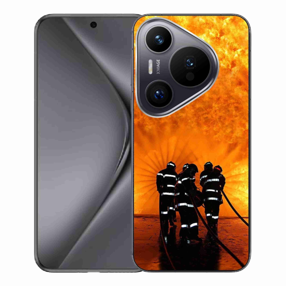 Gél borítás mmCase a Huawei Pura 70 Pro készülékhez - tűz