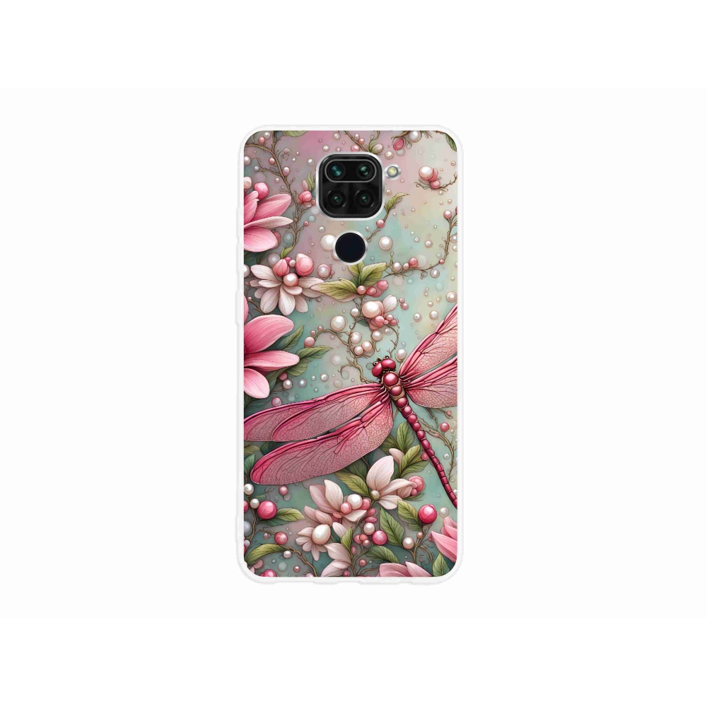Gél borítás mmCase a Xiaomi Redmi Note 9-hez - szitakötő