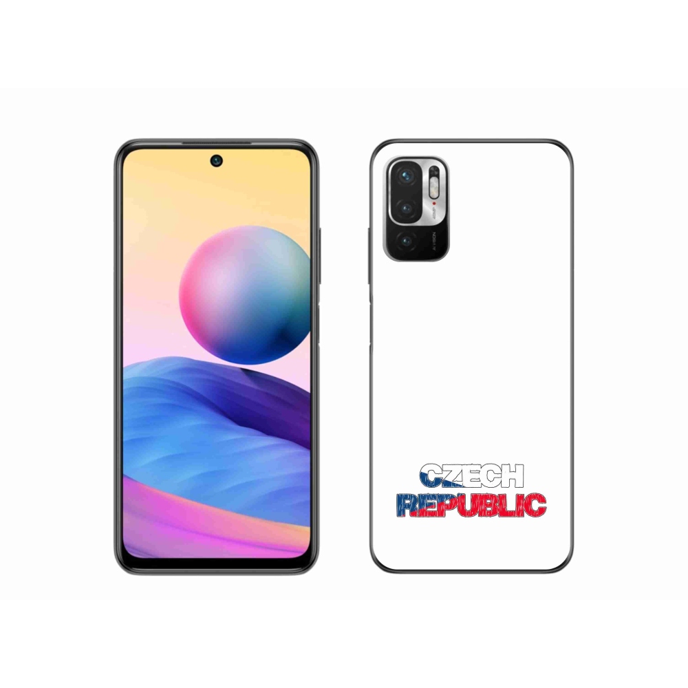 Gél borítás mmCase a Xiaomi Poco M3 Pro/5G - Csehország fehér háttérrel
