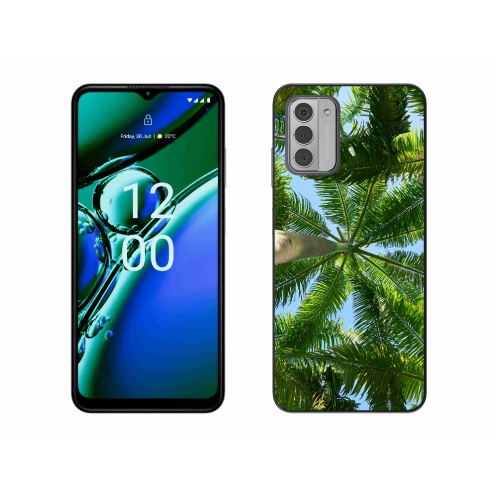 Zselés borítás mmCase a Nokia G42 készülékhez - pálmafa