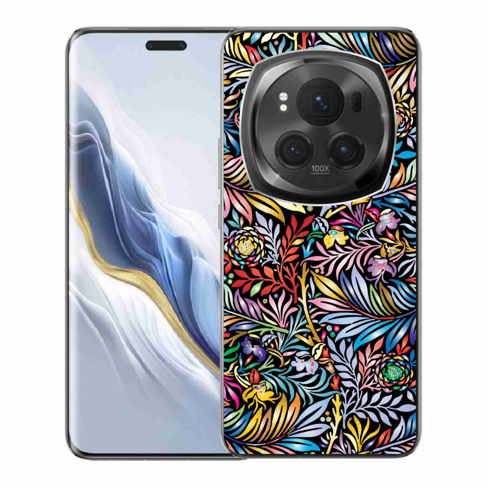 Gél borító mmCase a Honor Magic 6 Pro 5G készülékhez - virágok 5
