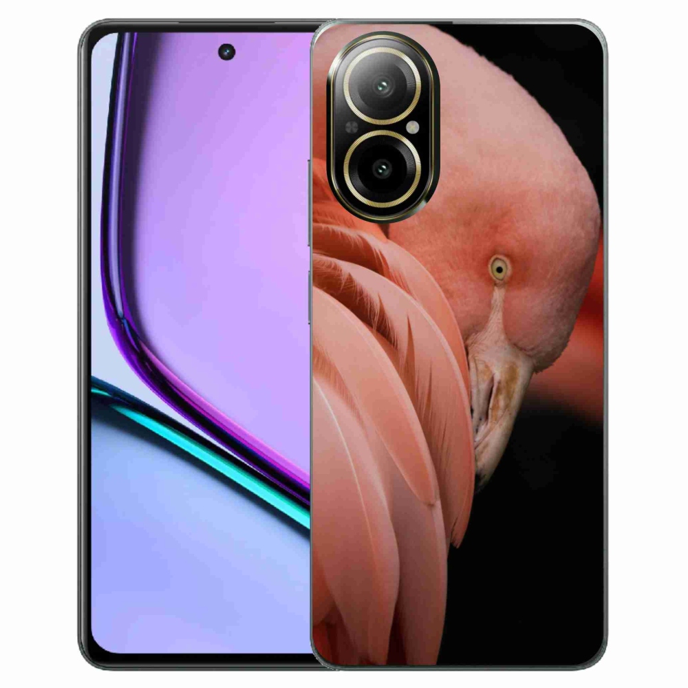 Zselés borítás mmCase a Realme C67 készülékhez - flamingó 3