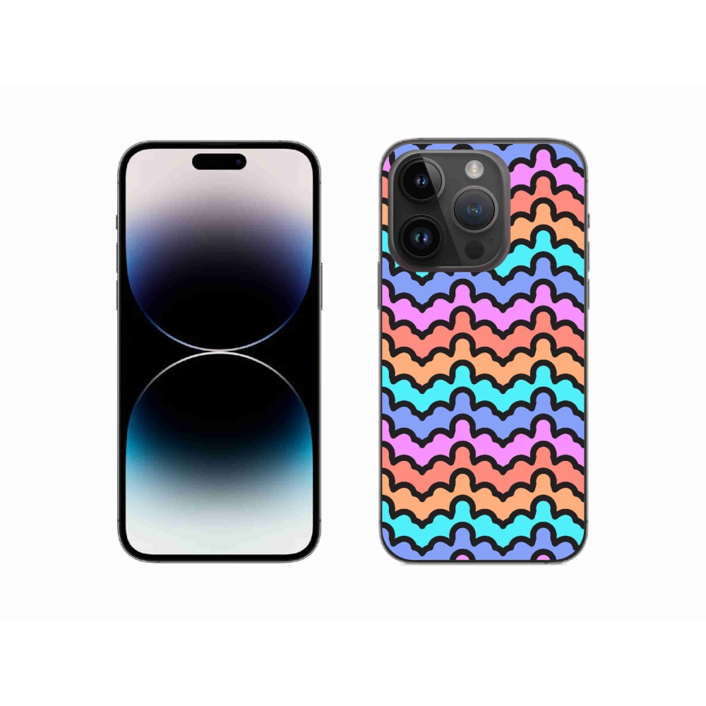 Gél borítás mmCase iPhone 14 Pro készülékhez - absztrakt motívum 30