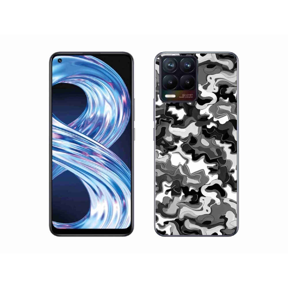 Gél borítás mmCase a Realme 8 Pro-hoz - álcázó minta 3