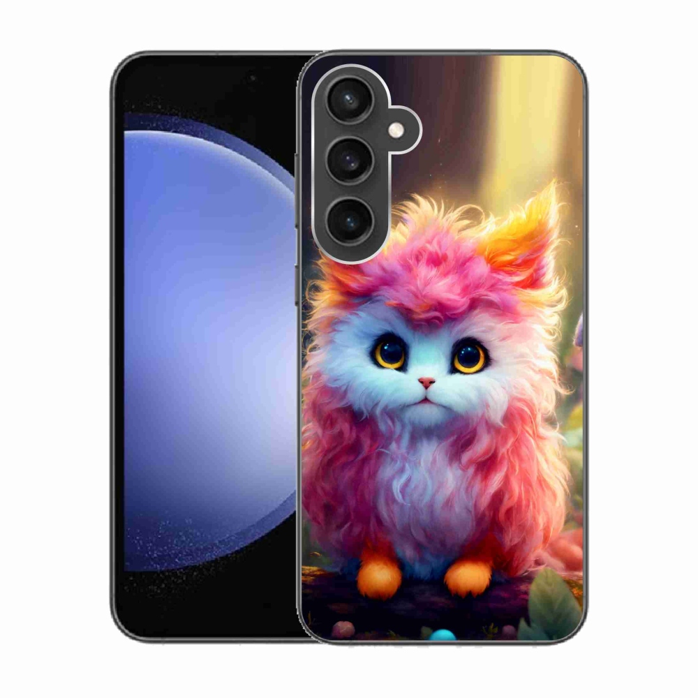 Gél borítás mmCase Samsung Galaxy S23 FE - aranyos cica 5