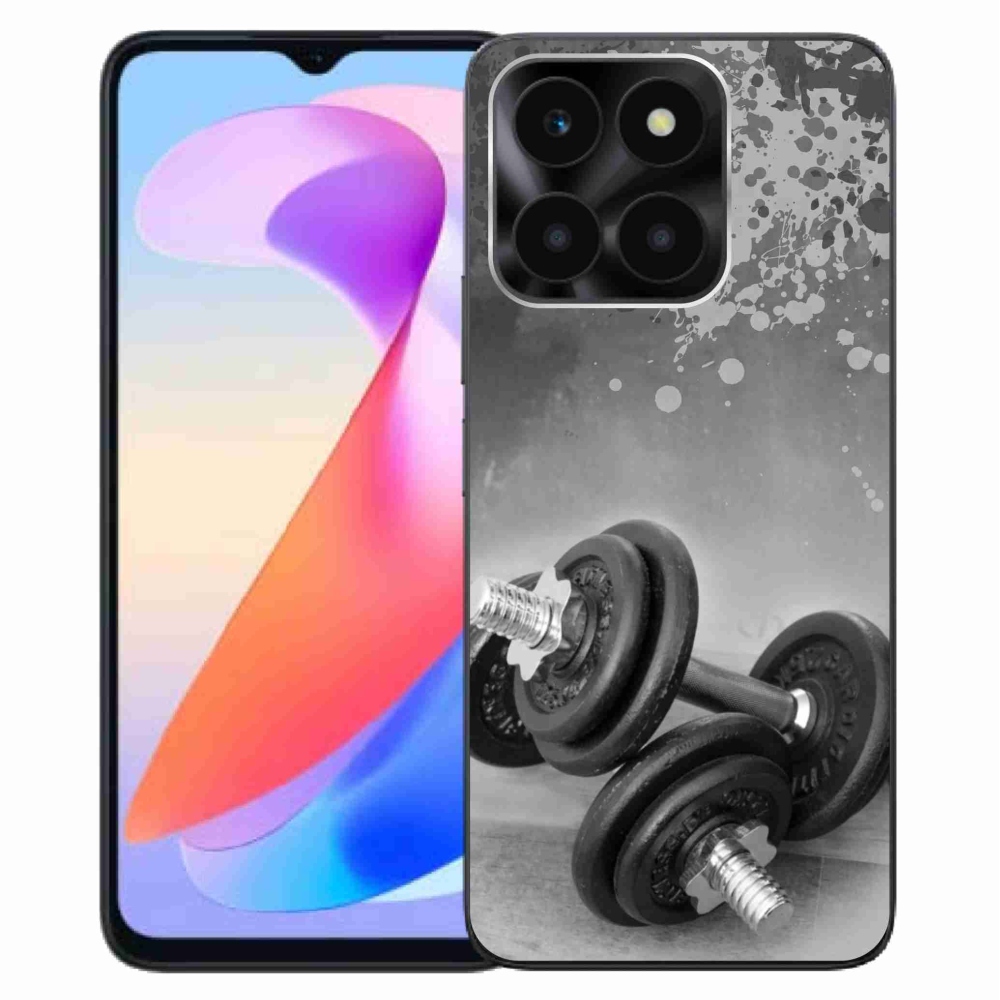 Zselés borítás mmCase a Honor X6a számára - súlyzók 1