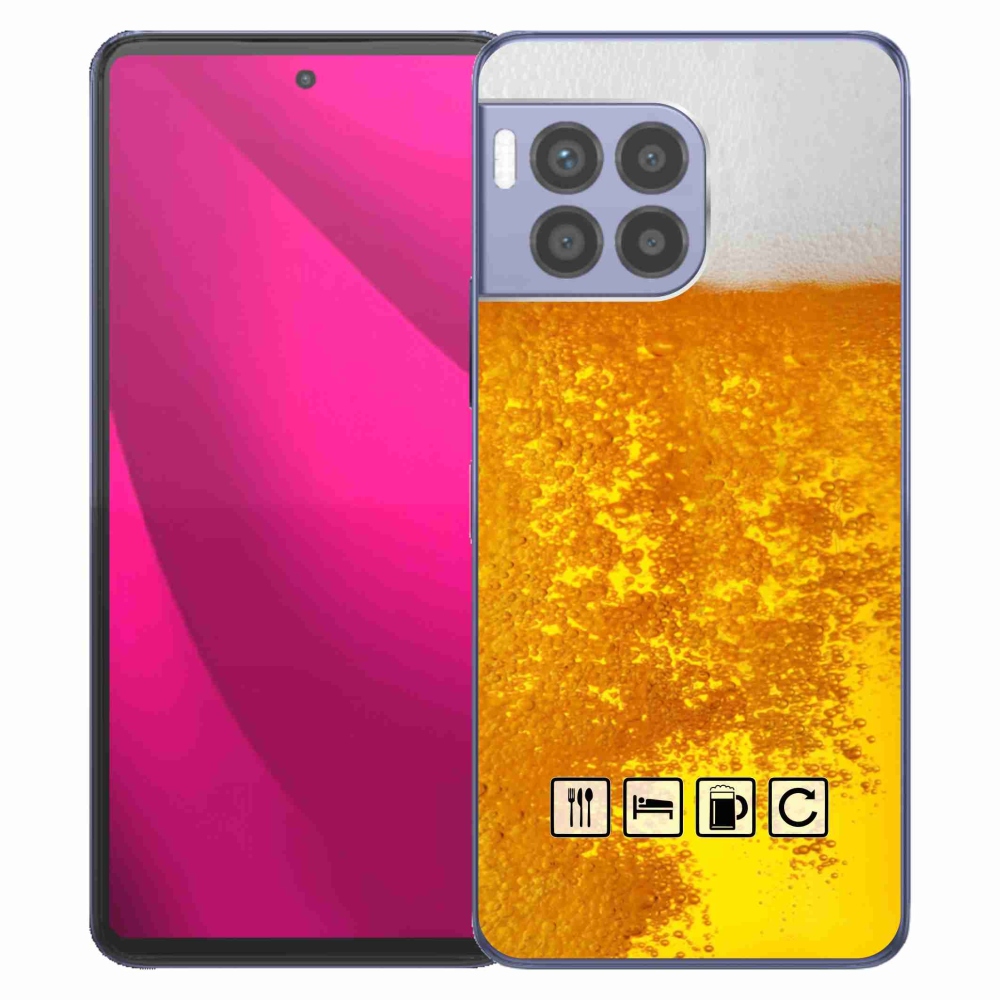 Zselés borítás mmCase a T-Mobile T Phone 2 Pro készülékhez - sör motívum 3