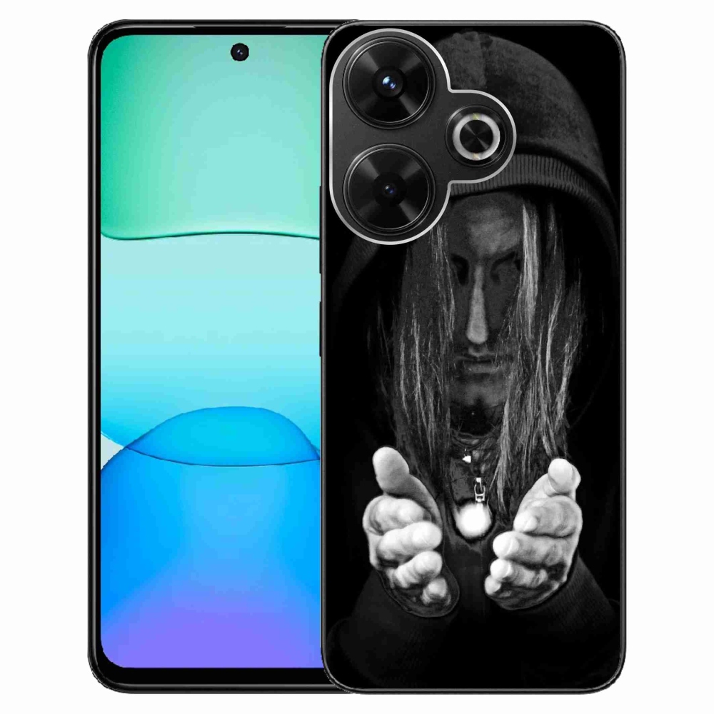 Gél borítás mmCase a Xiaomi Redmi 13 4G/Poco M6 4G - titokzatos személyhez