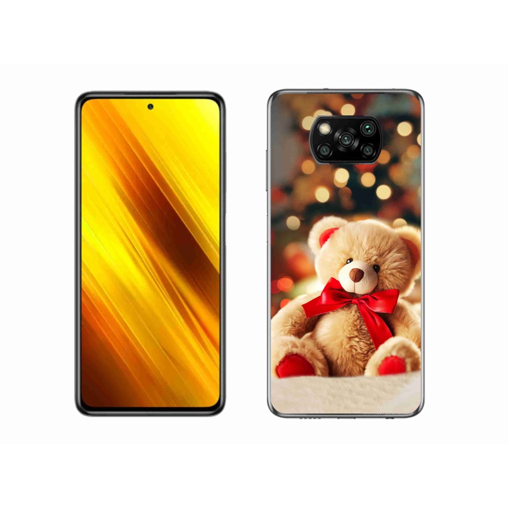 Gél borítás mmCase a Xiaomi Poco X3 Pro számára - mackómackó