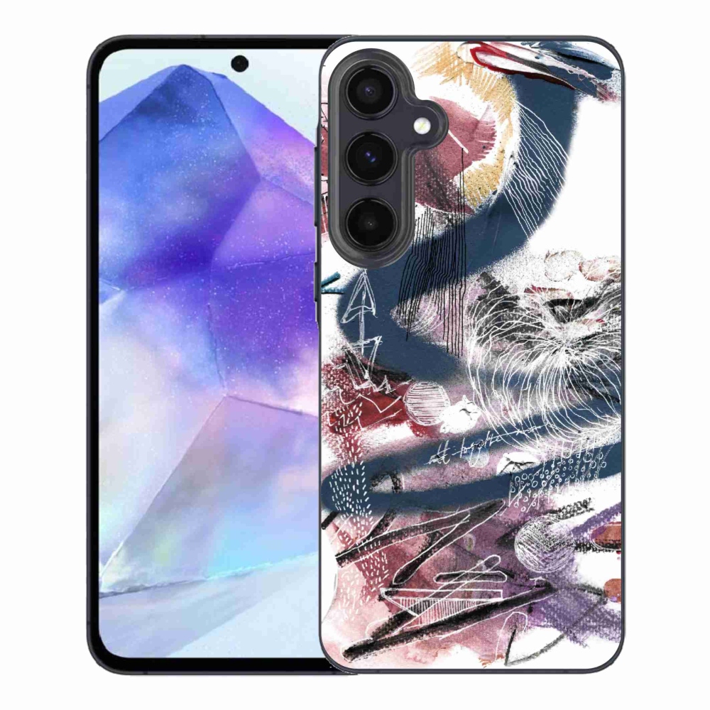 Gél borítás mmCase Samsung Galaxy A55 5G - absztrakt motívum 28