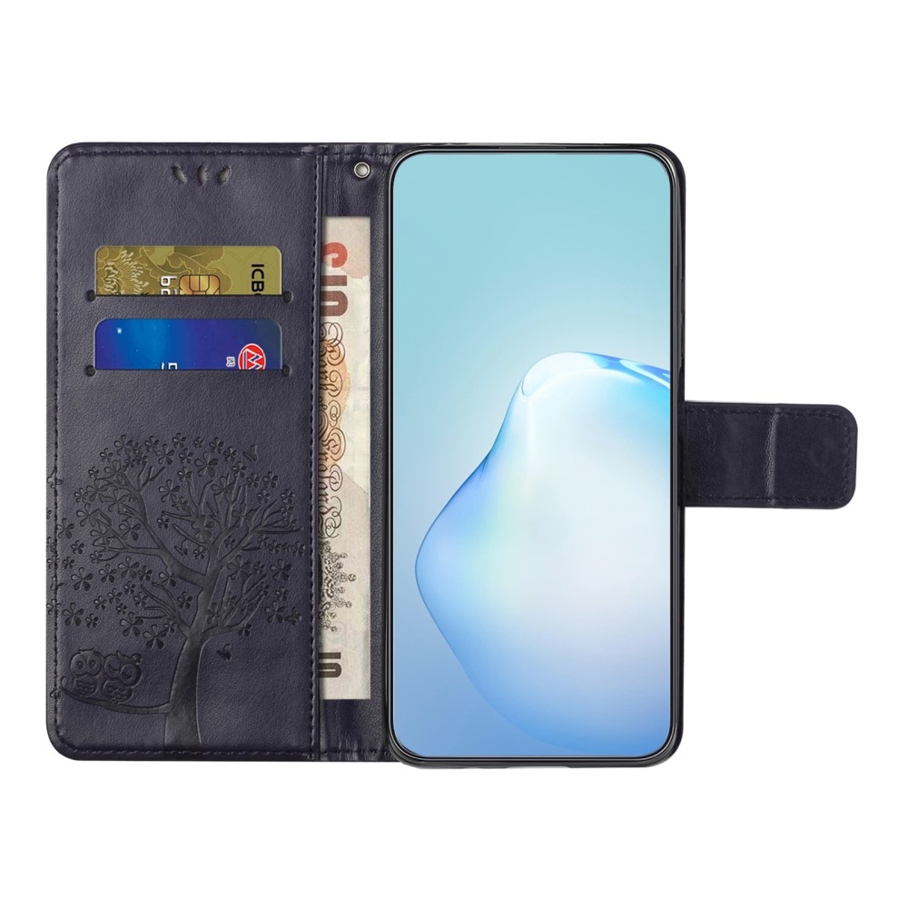 Fa könyv tok Samsung Galaxy A56 5G - sötét lila