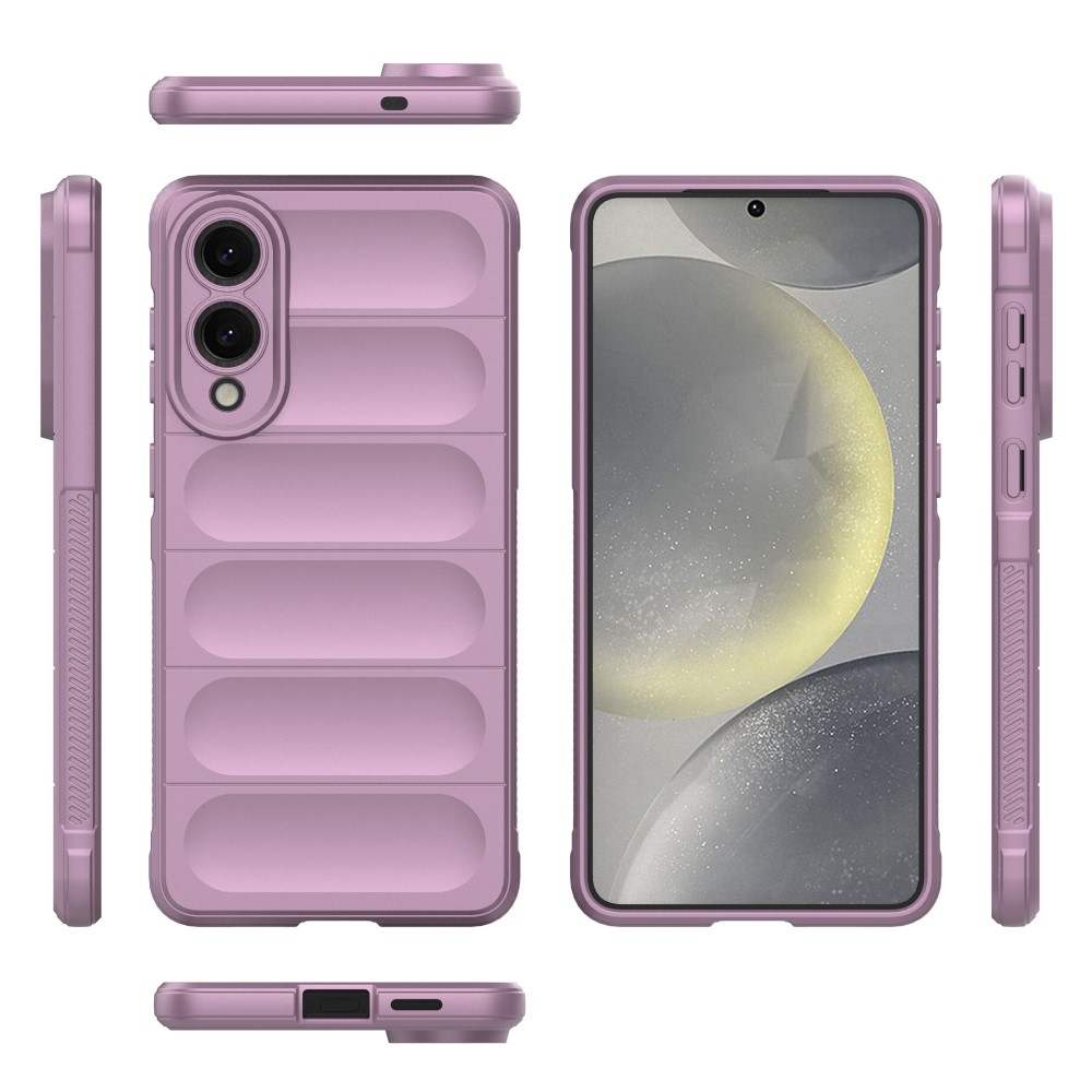 Rugg tartós zselés tok Samsung Galaxy S25 Edge készülékhez - világos lila