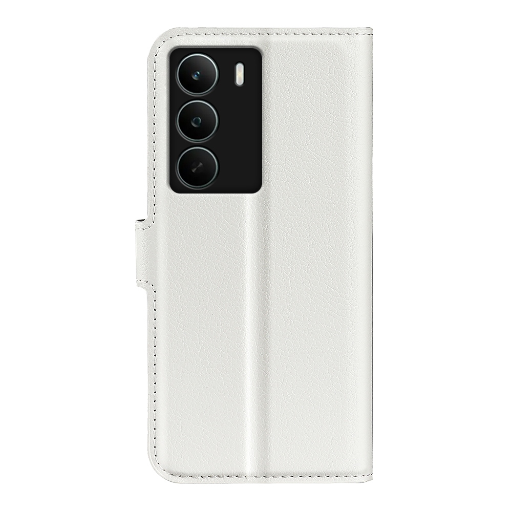 Litchi könyvtáska a Realme C71 készülékhez - fehér