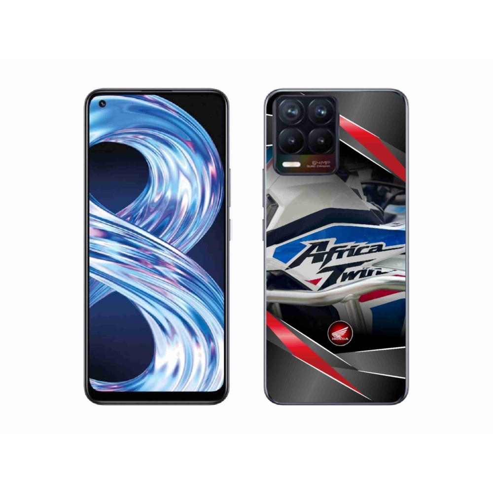 Gél borítás mmCase a Realme 8 4G készülékhez - honda motorkerékpár