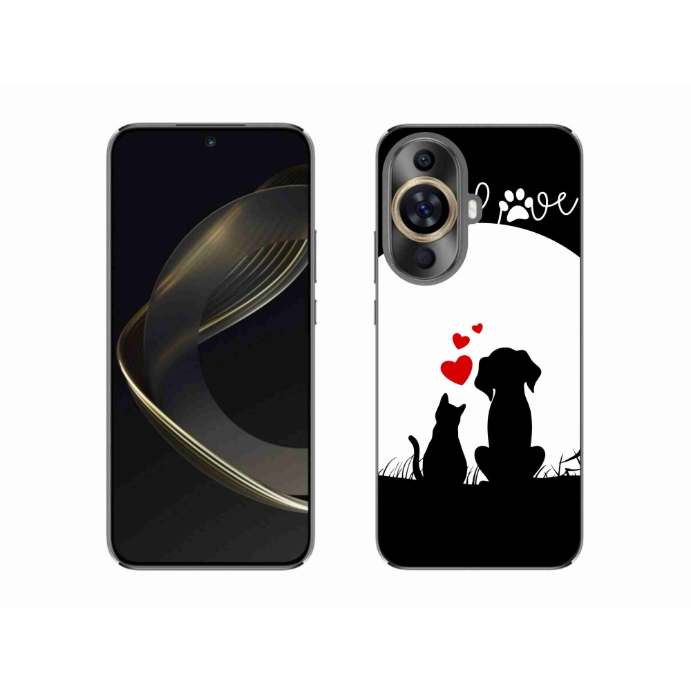 Gél tok mmCase a Huawei Nova 11-hez - állatszerelem