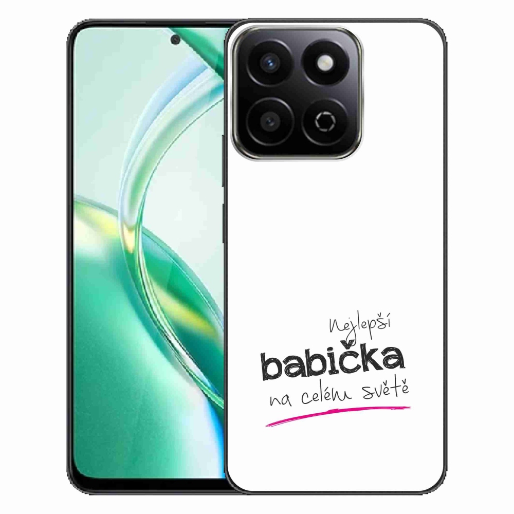 Gél borító mmCase a Honor 200 Smart 5G készülékhez - Best Grandma 4 fehér háttér