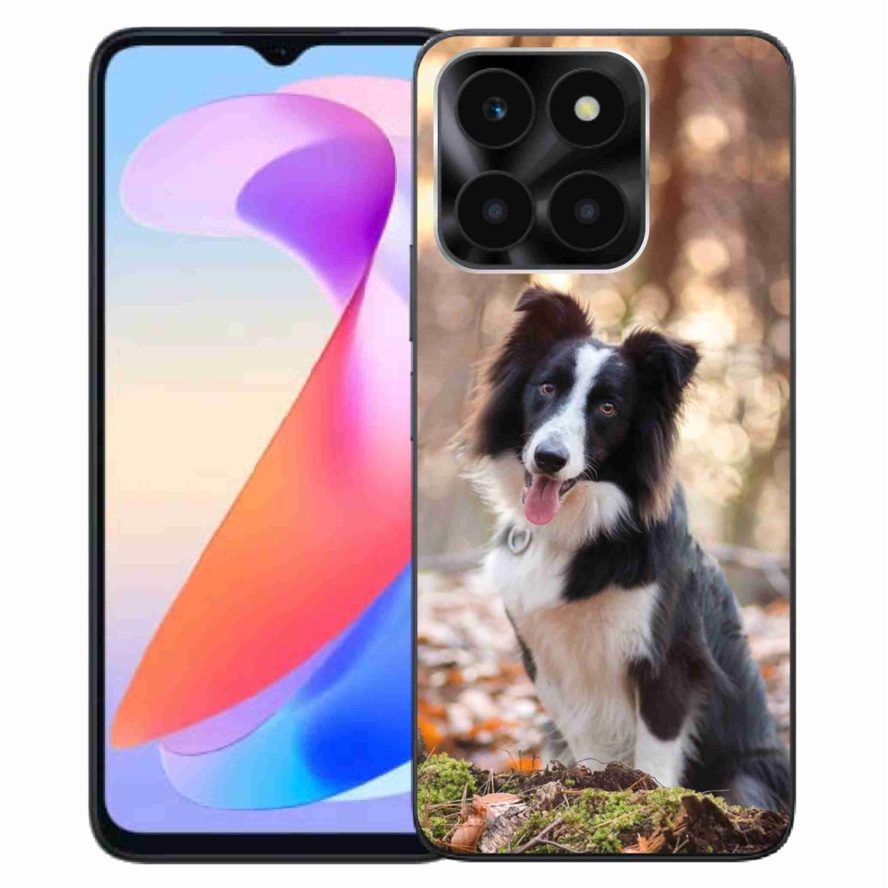 Gél tok mmCase a Honor X6a számára - border colie 1