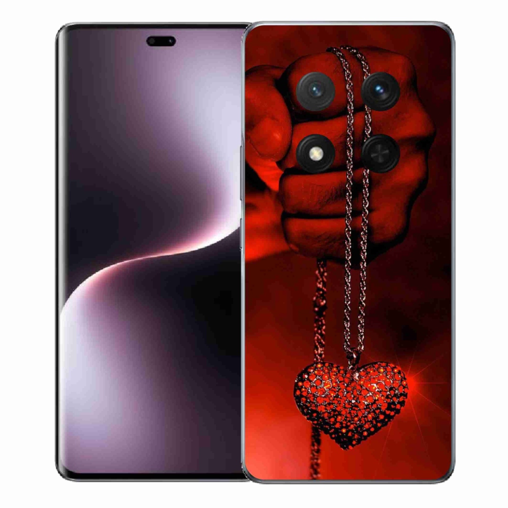 Gél borítás mmCase a Honor Magic 7 Lite 5G számára - nyaklánc
