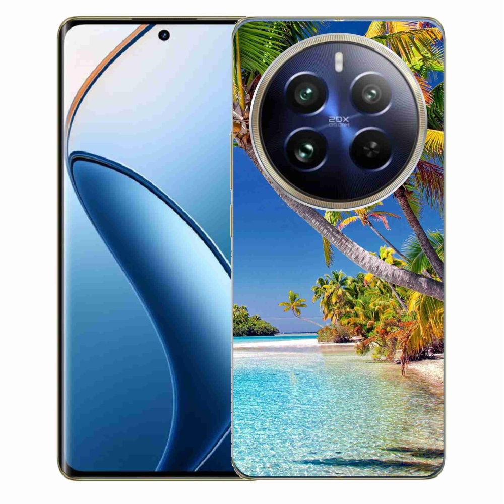 Gél tok mmCase a Realme 12 Pro 5G/12 Pro+ 5G számára - tengerparti tengerpart