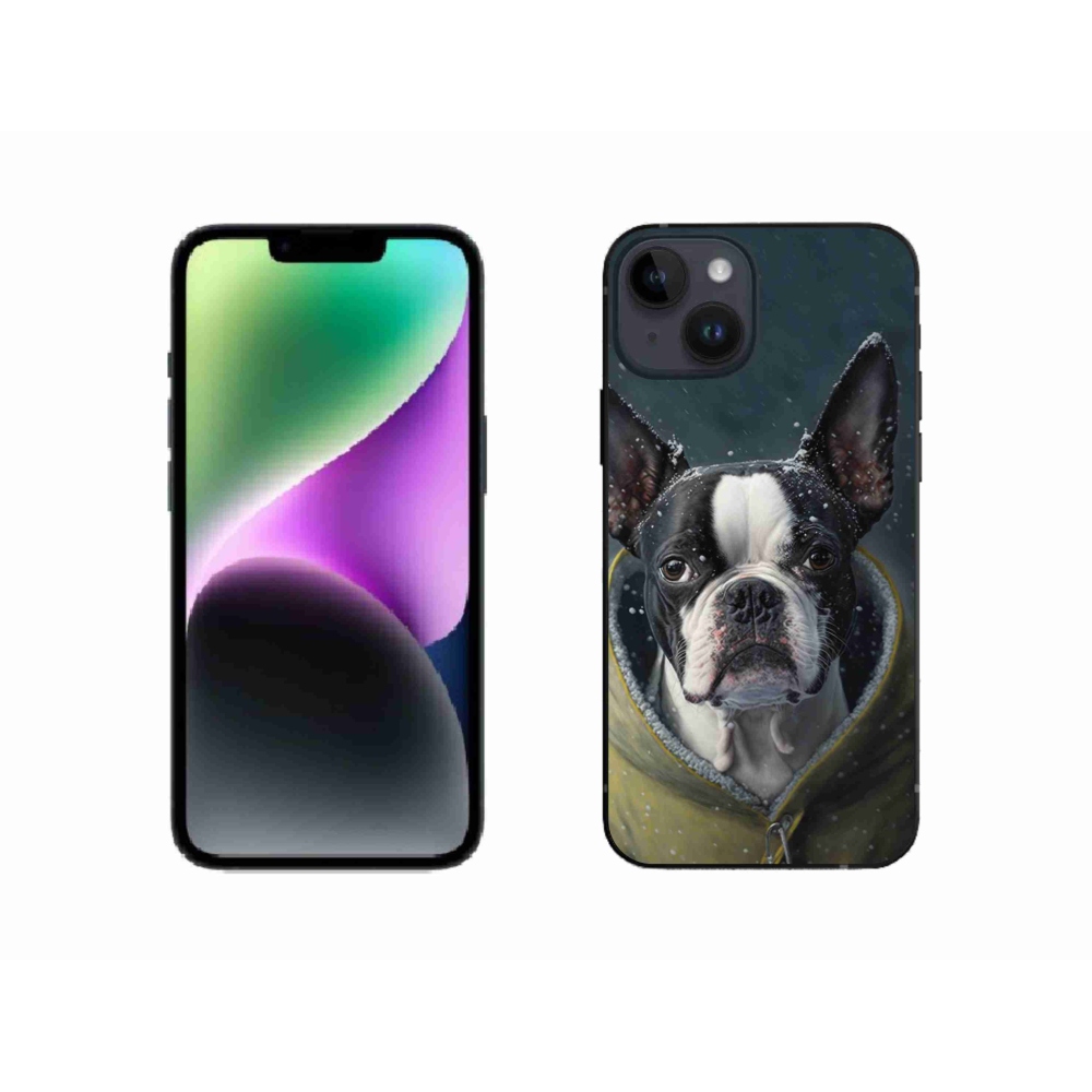 Gél borítás mmCase iPhone 14 készülékhez - bulldog