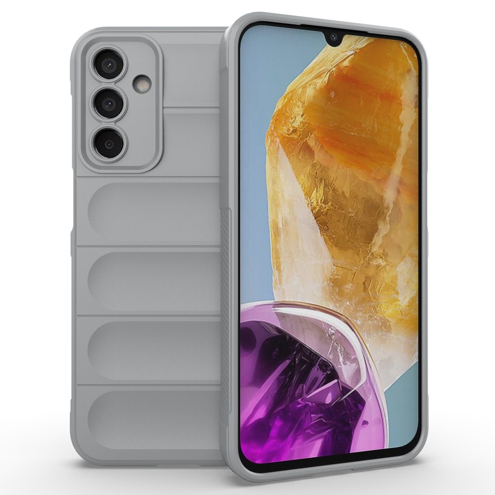 Rugg tartós zselés tok Samsung Galaxy M15 5G - világosszürke