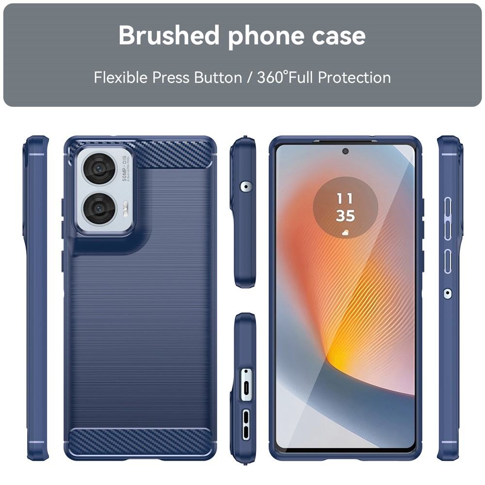 Szénálló zselés tok Motorola Moto G85 5G - kék