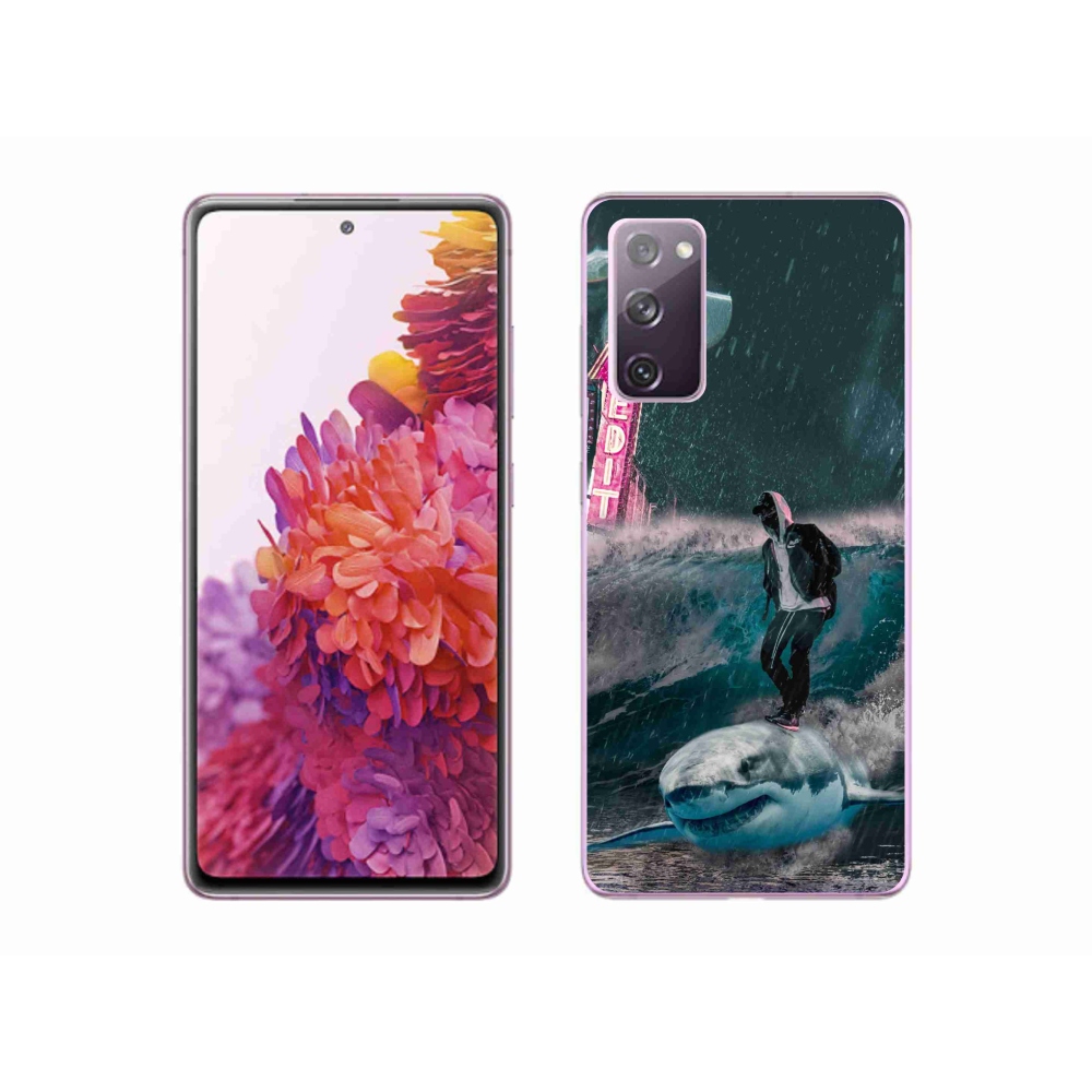 Zselés borítás mmCase Samsung Galaxy S20 FE - cápa