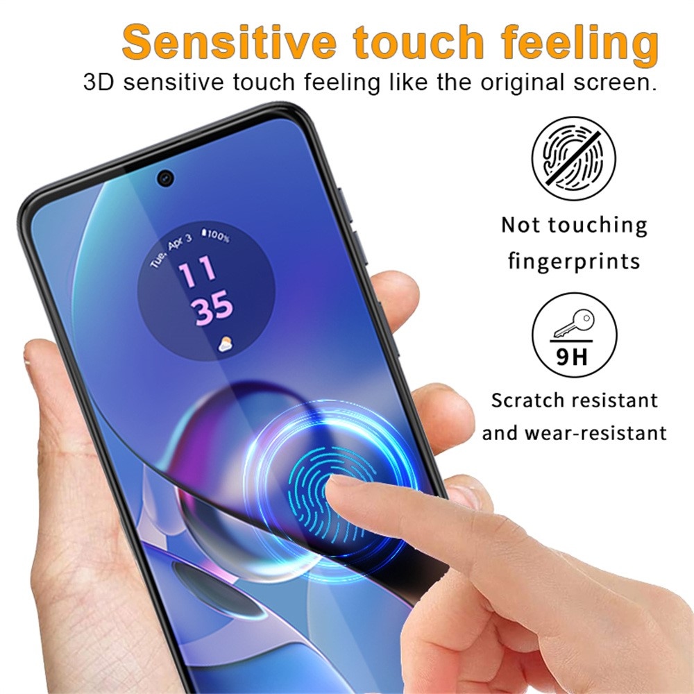 Teljes képernyő edzett üveg a Motorola Moto G84 5G-nél