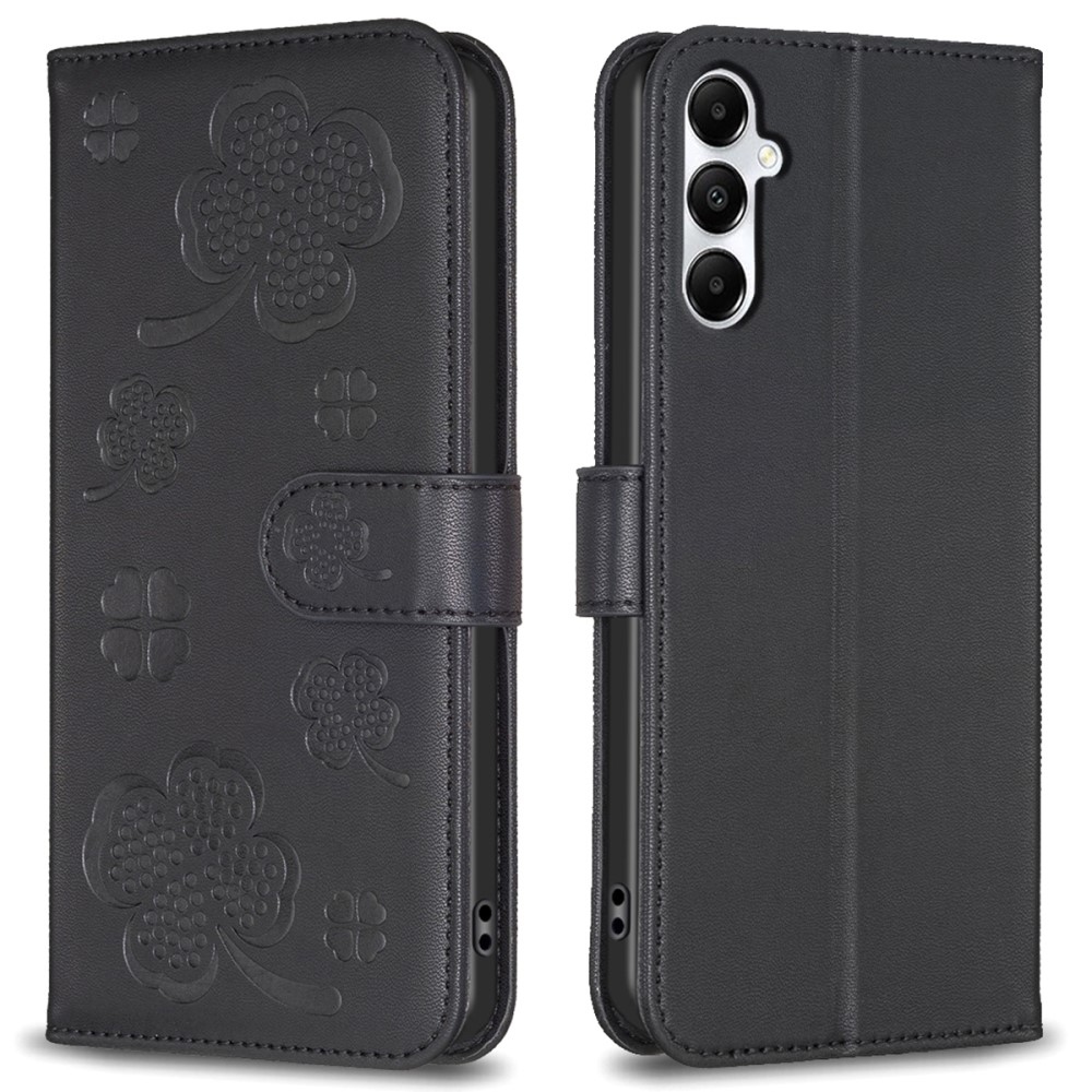 Clover könyv tok Samsung Galaxy A36 5G készülékhez - fekete
