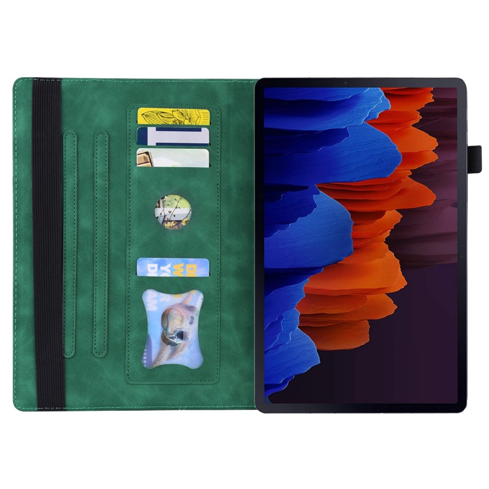 Üzleti táblagép tok Lenovo Tab P12 Pro - zöld