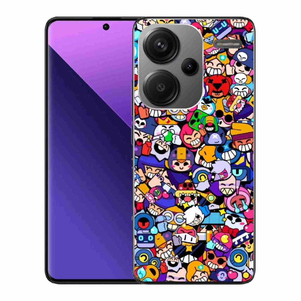 Gél borítás mmCase a Xiaomi Redmi Note 13 Pro+ 5G számára - brawl stars 2