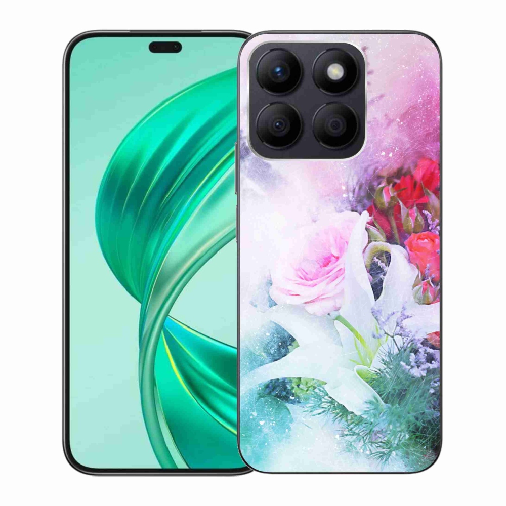 Zselés borítás mmCase a Honor X8b készülékhez - virág 4