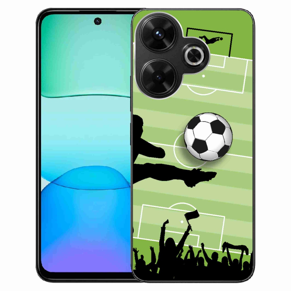 Gél borítás mmCase a Xiaomi Redmi 13 4G/Poco M6 4G - futball 3