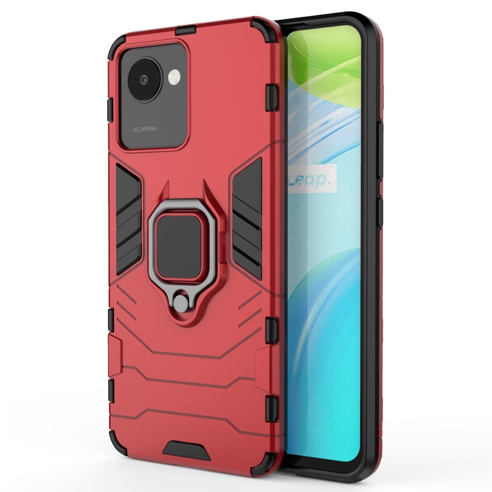 Guardy tartós borító a Realme C30 készülékhez - piros