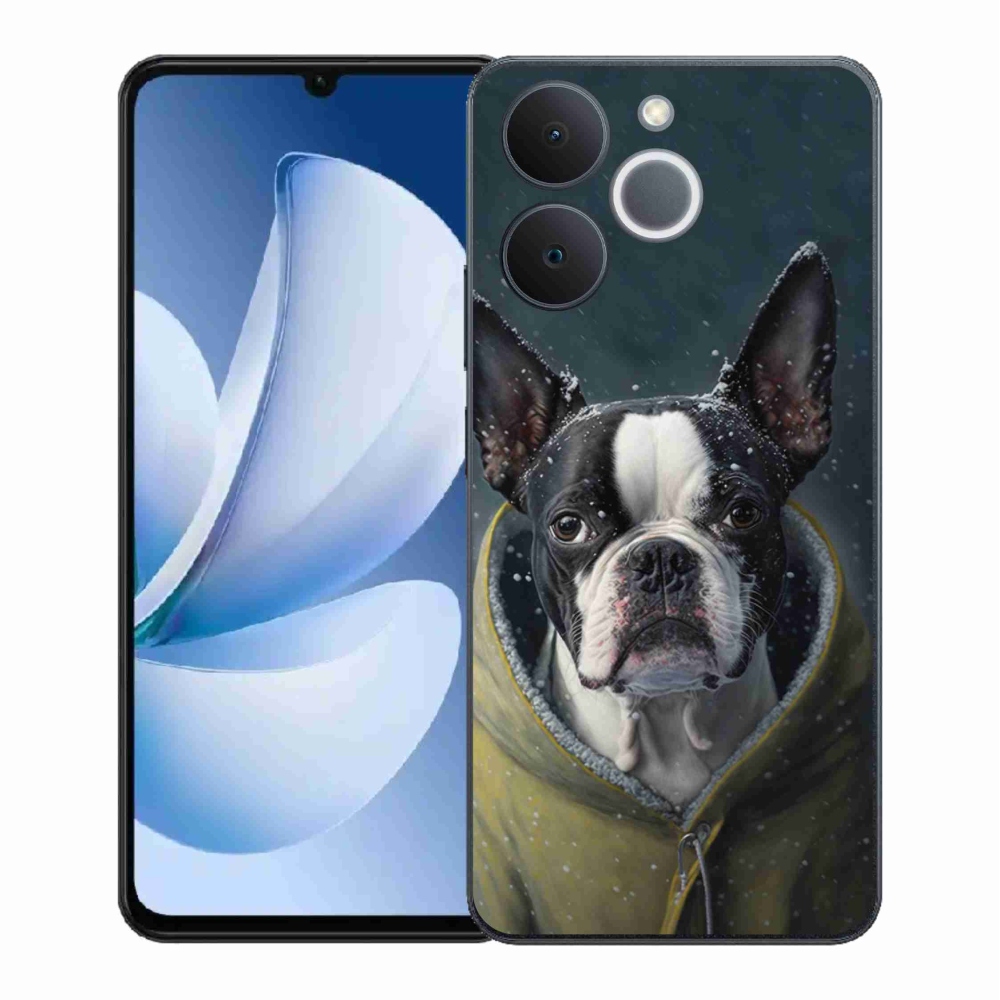 Zselés borítás mmCase a Realme Note 70T-hez - bulldog