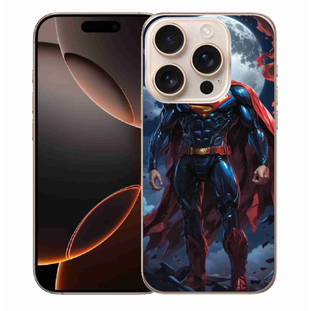 Zselés borítás mmCase iPhone 16 Pro Max készülékhez - superman