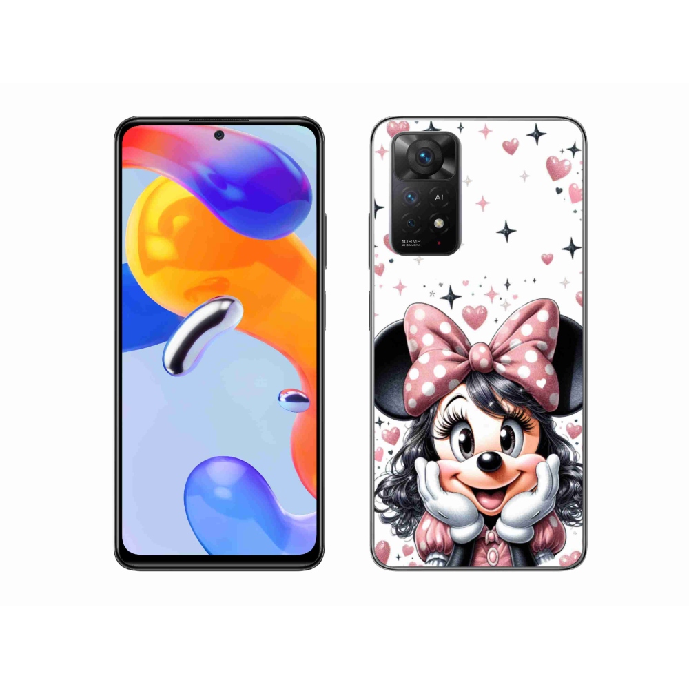Gél borítás mmCase a Xiaomi Redmi Note 11 Pro 4G/5G számára - minnie