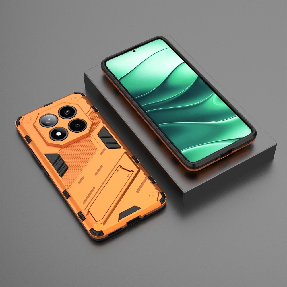 Armory tartós borító Xiaomi Redmi Note 14 Pro 5G/Poco X7 5G - narancssárga színben